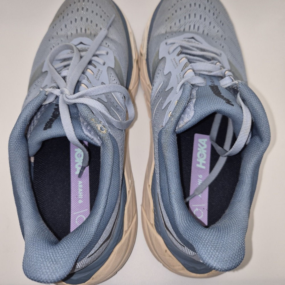 Hoka One One Arahi 5 Blue Running Shoes Stability Road Trainers Women's 8.5 - Picture 5 of 8